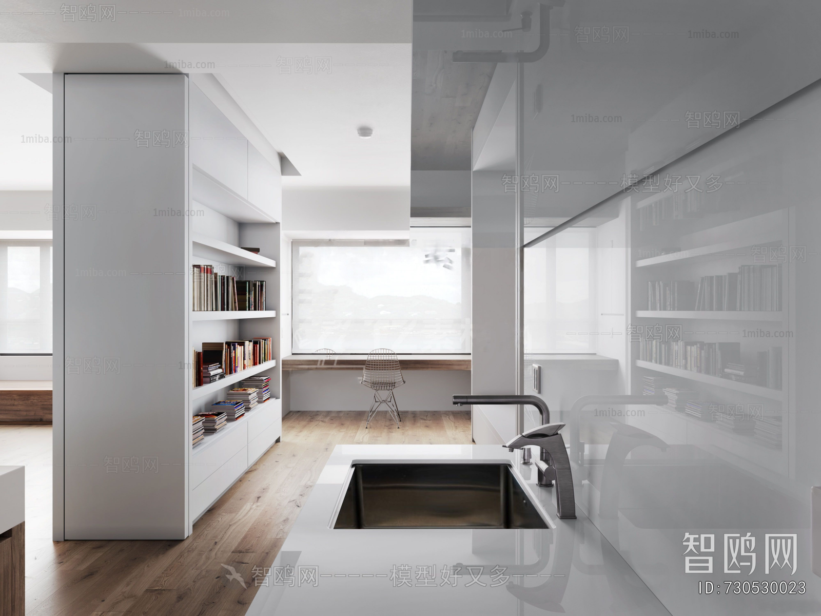 Modern Open Kitchen