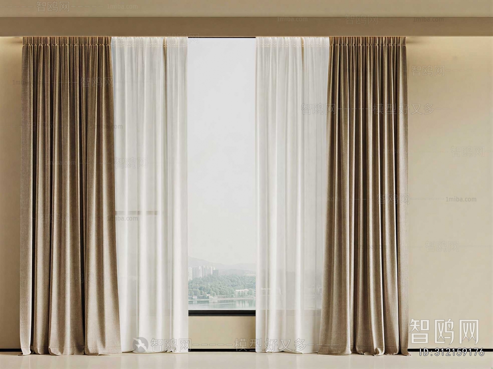 Modern The Curtain