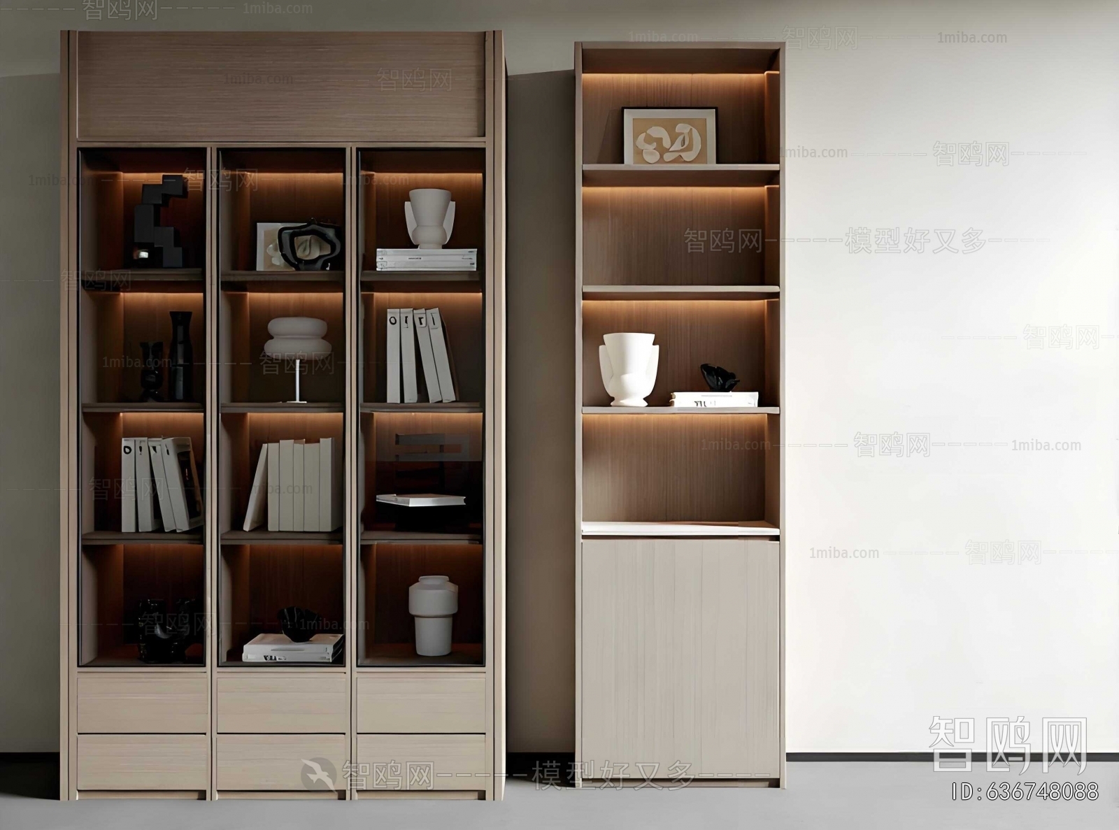 Nordic Style Bookcase