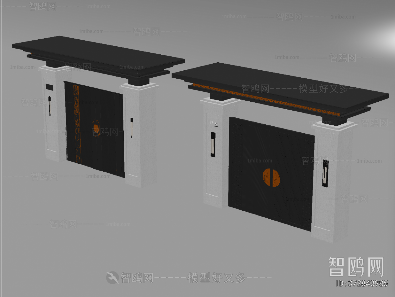 New Chinese Style Facade Element