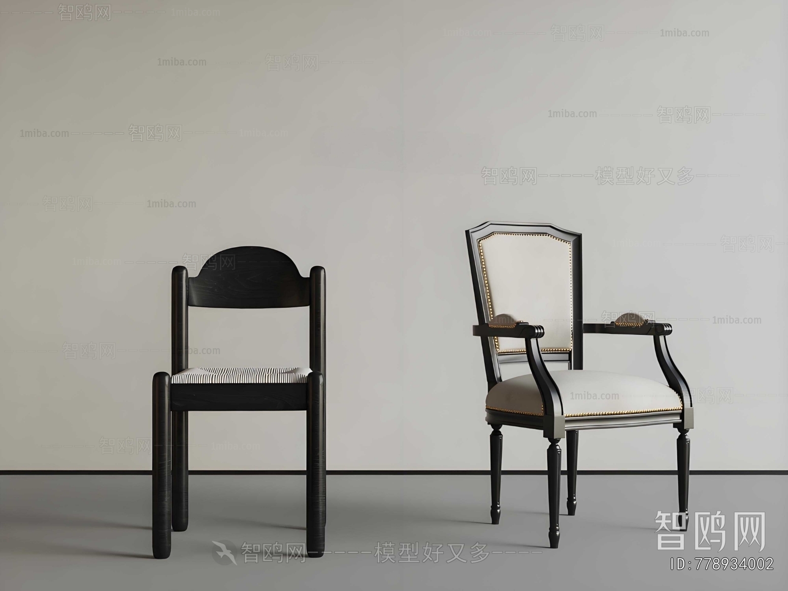 New Chinese Style Dining Chair