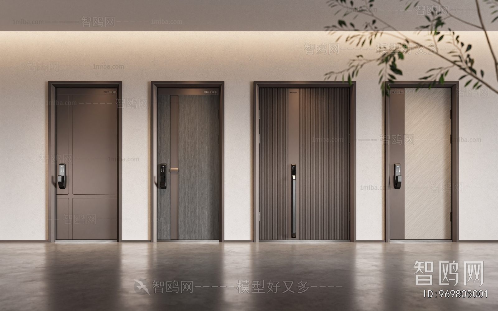 Modern Entrance Door