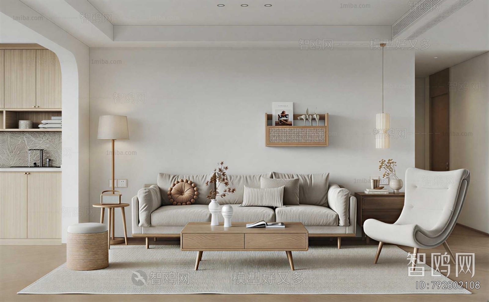 Nordic Style A Living Room