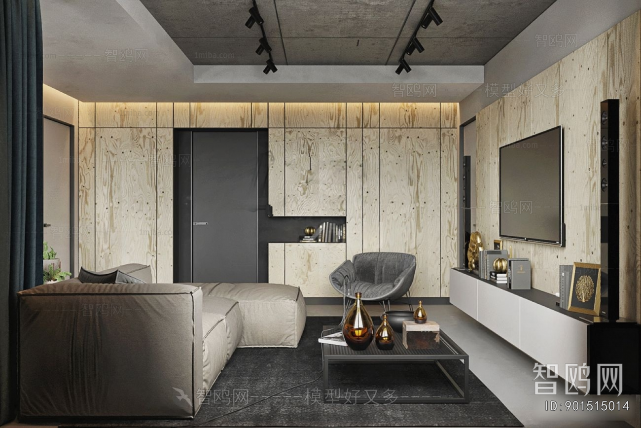 Industrial Style A Living Room