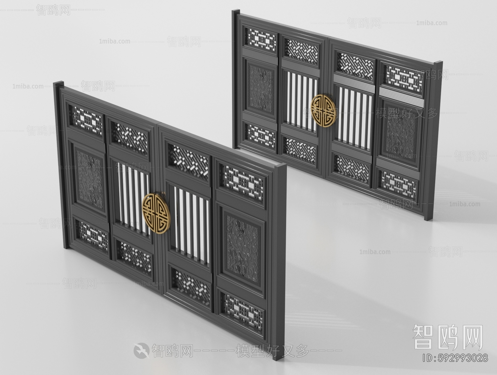 New Chinese Style Gate