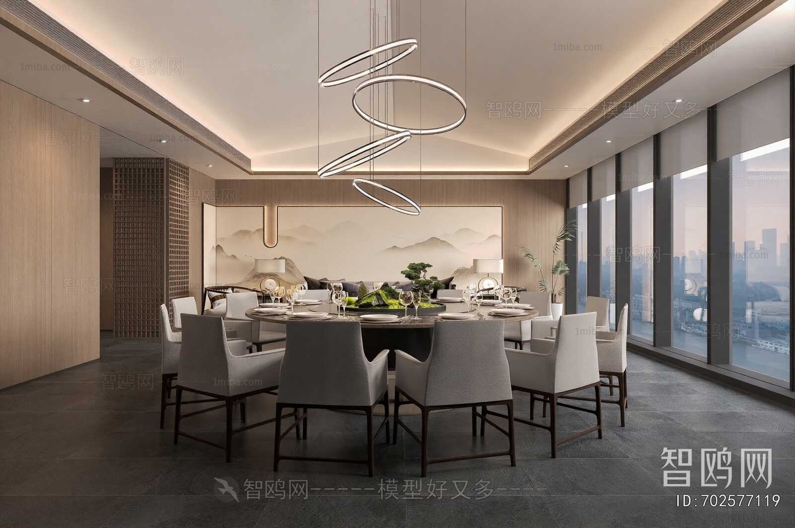 New Chinese Style Restaurant Box