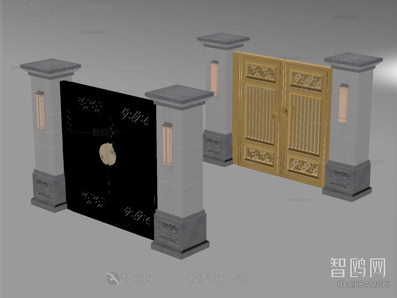 New Chinese Style Facade Element