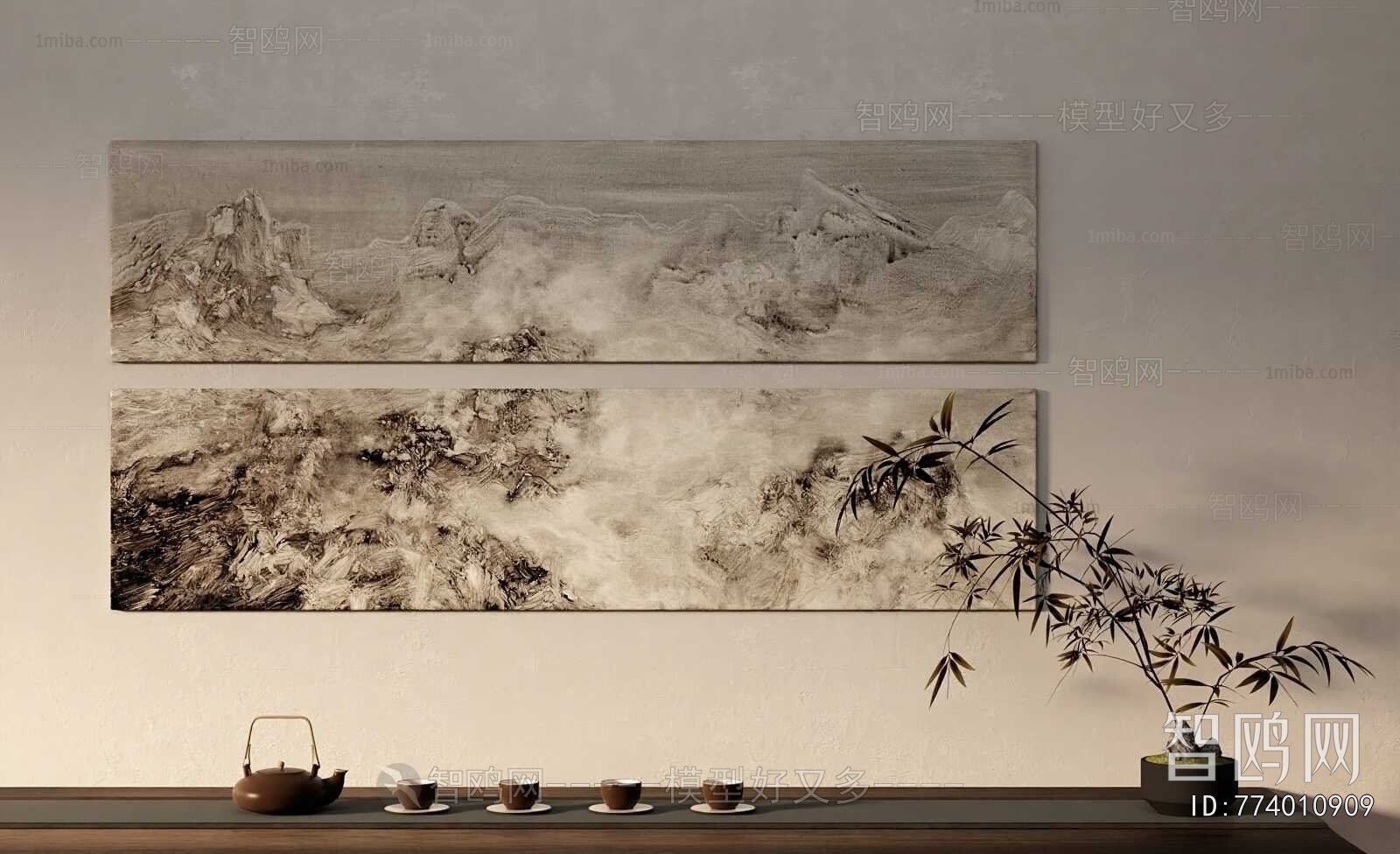 Wabi-sabi Style Painting