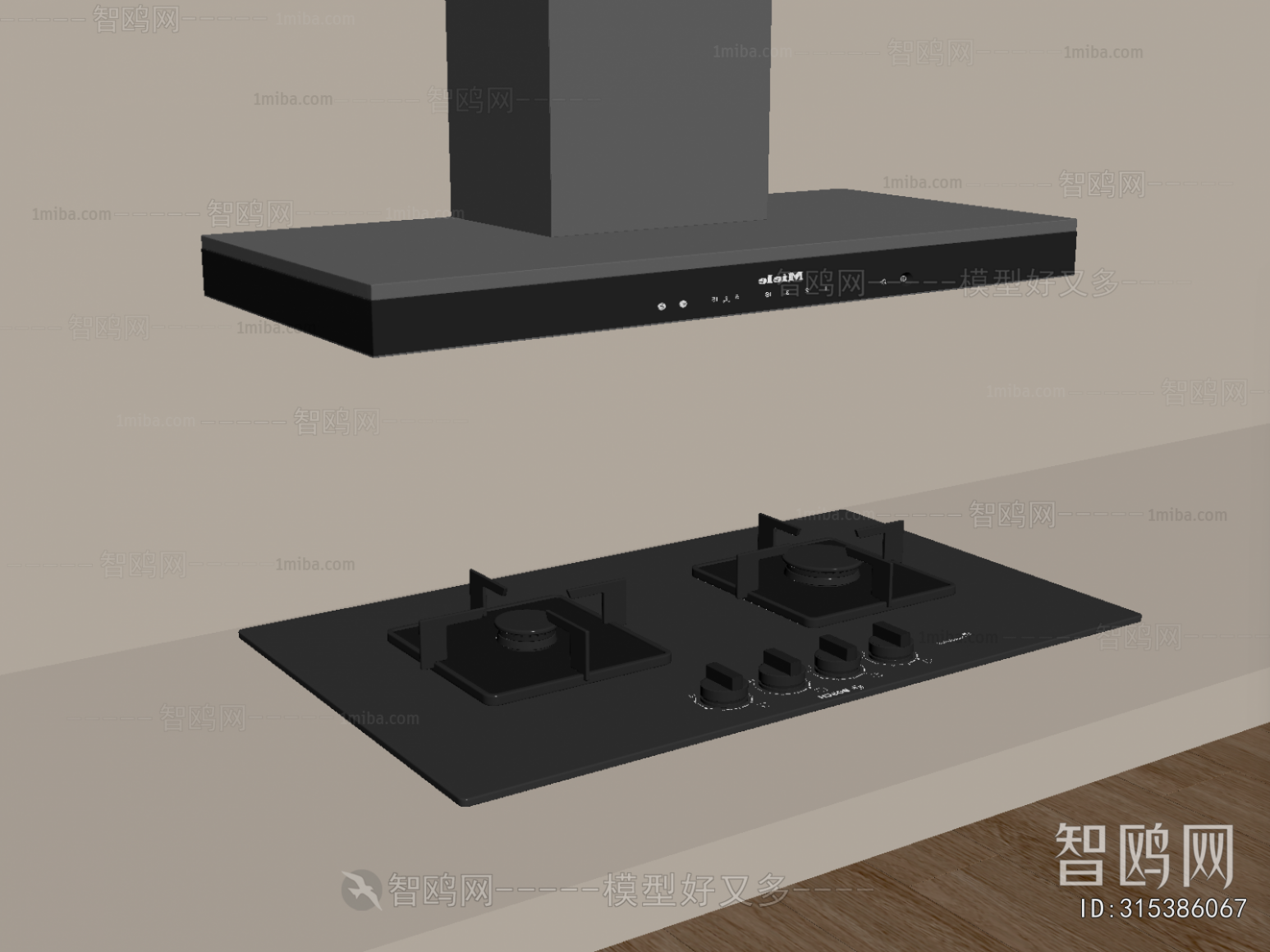 Modern Kitchen Electric Gas Range