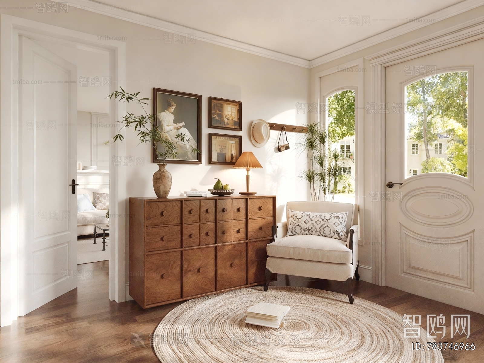 American Style Hallway