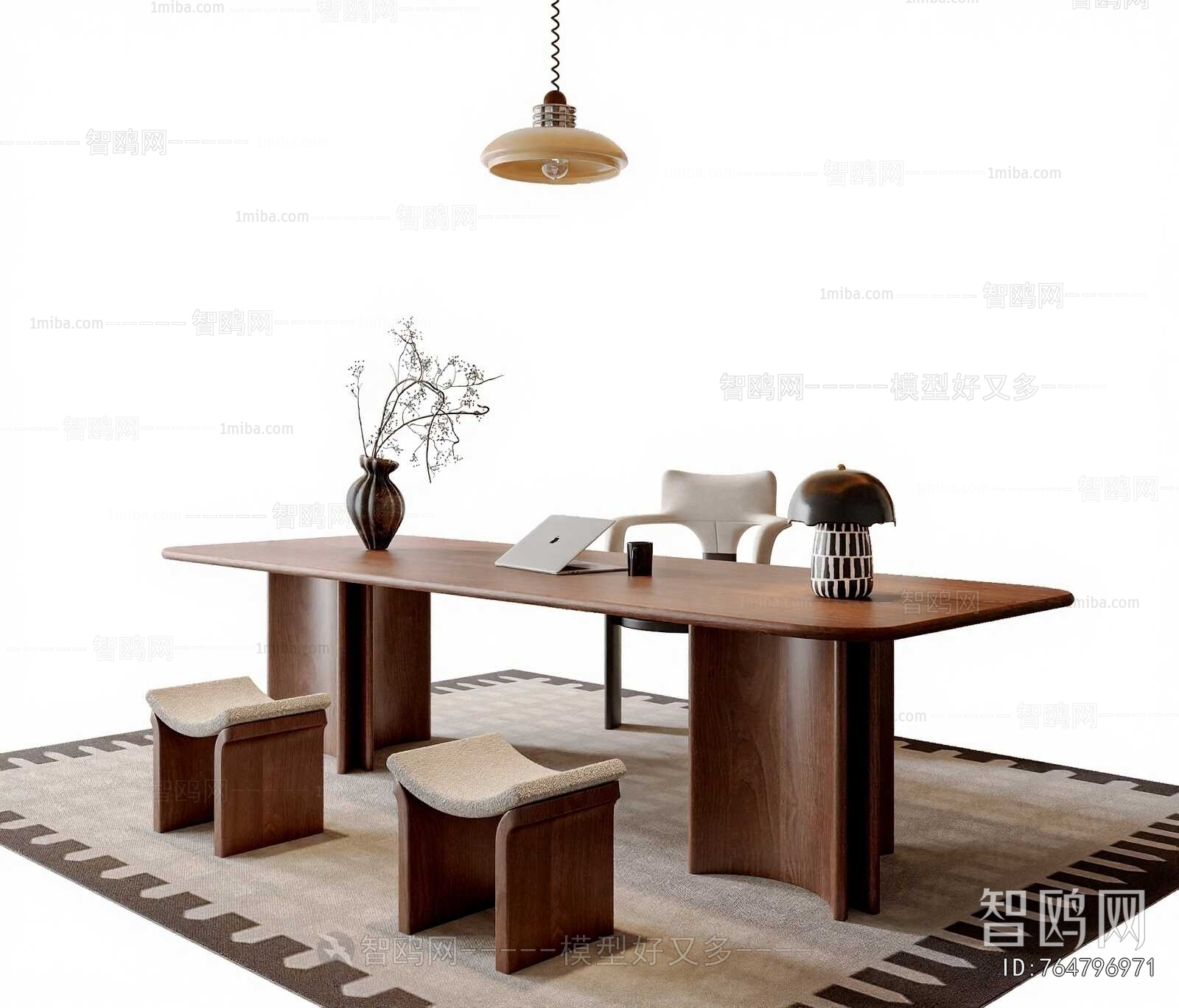 Modern Computer Desk And Chair