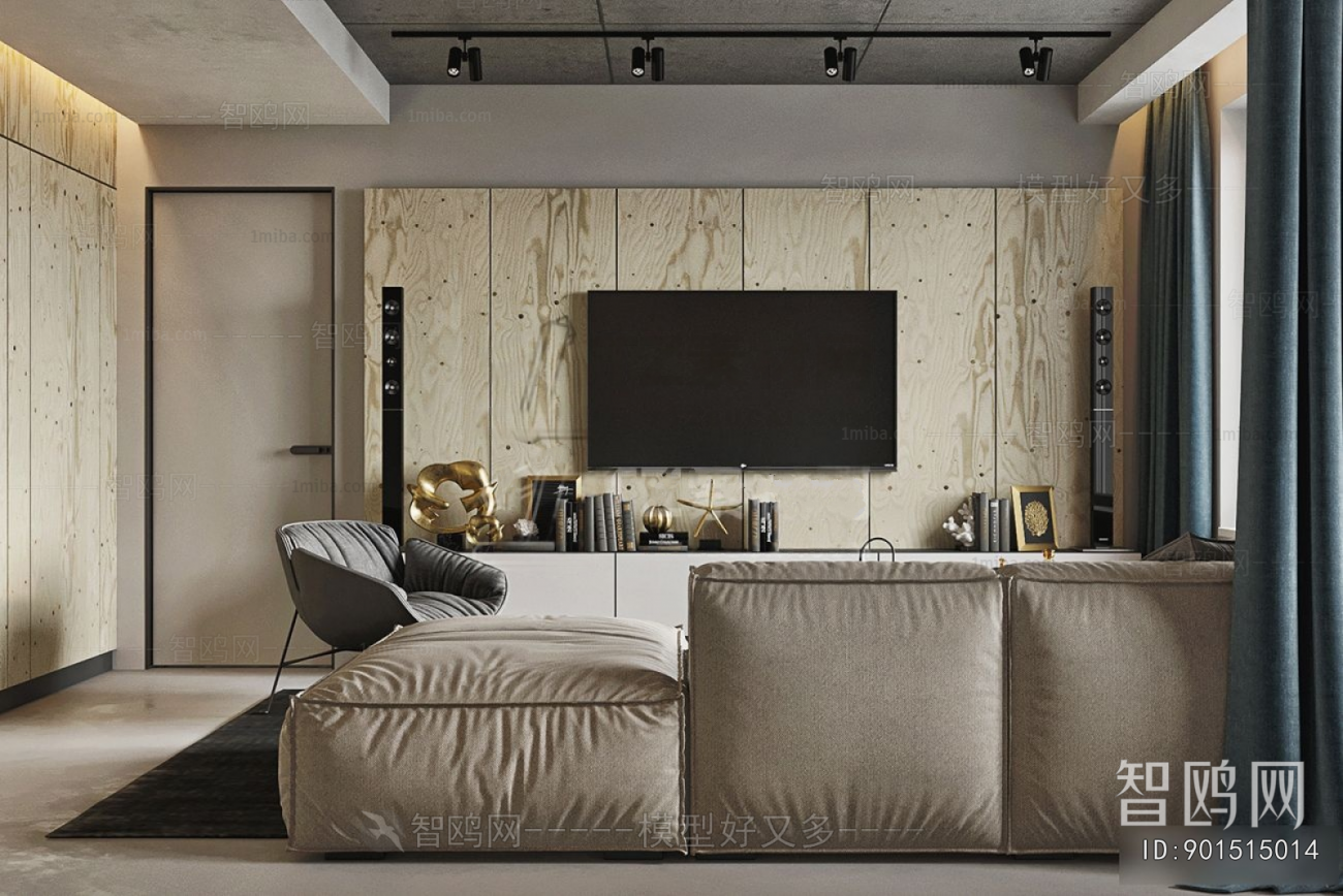 Industrial Style A Living Room