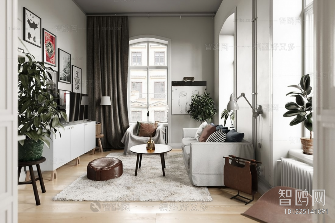 Nordic Style A Living Room