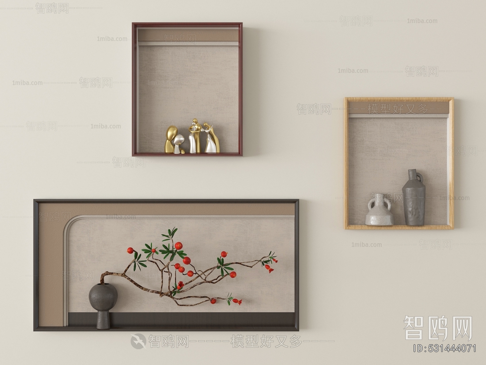 Wabi-sabi Style Wall Decoration