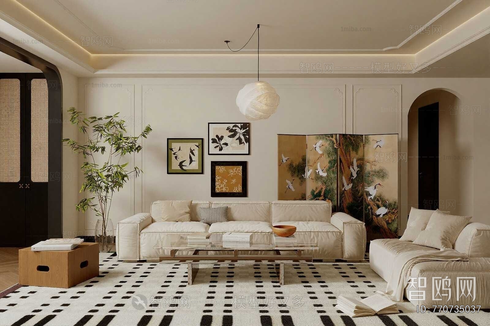 American Style A Living Room