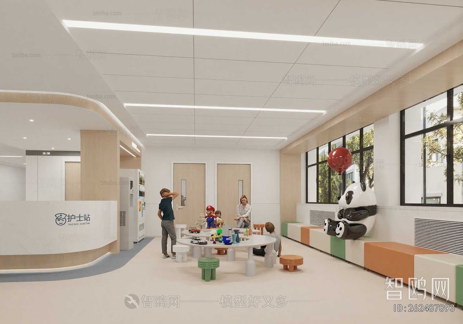 Modern Nurse Station