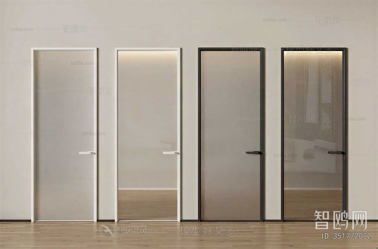 Modern Single Door