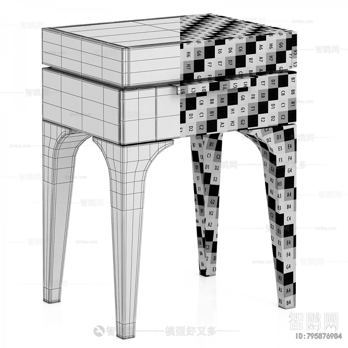 Modern Bedside Cupboard