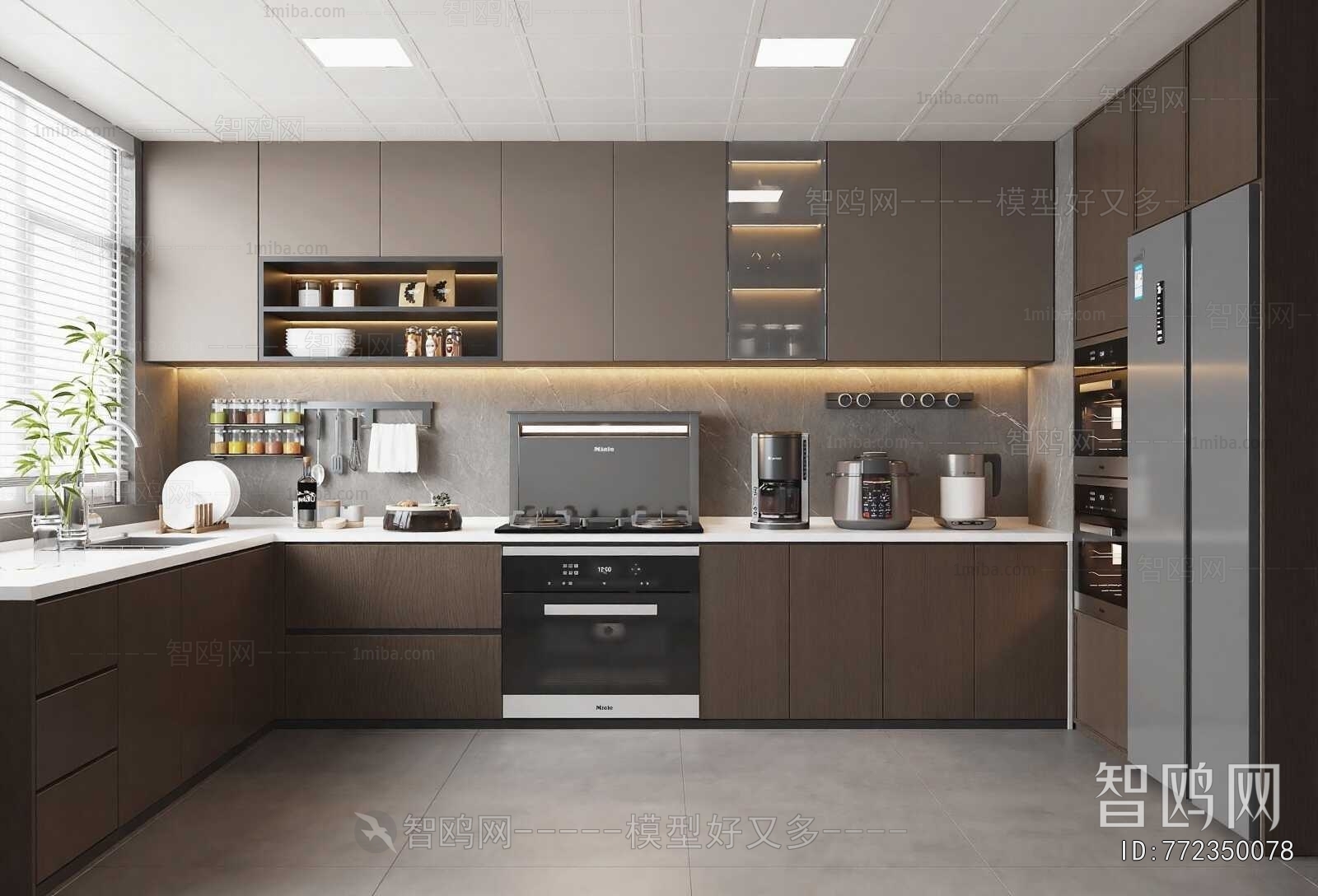 Modern The Kitchen