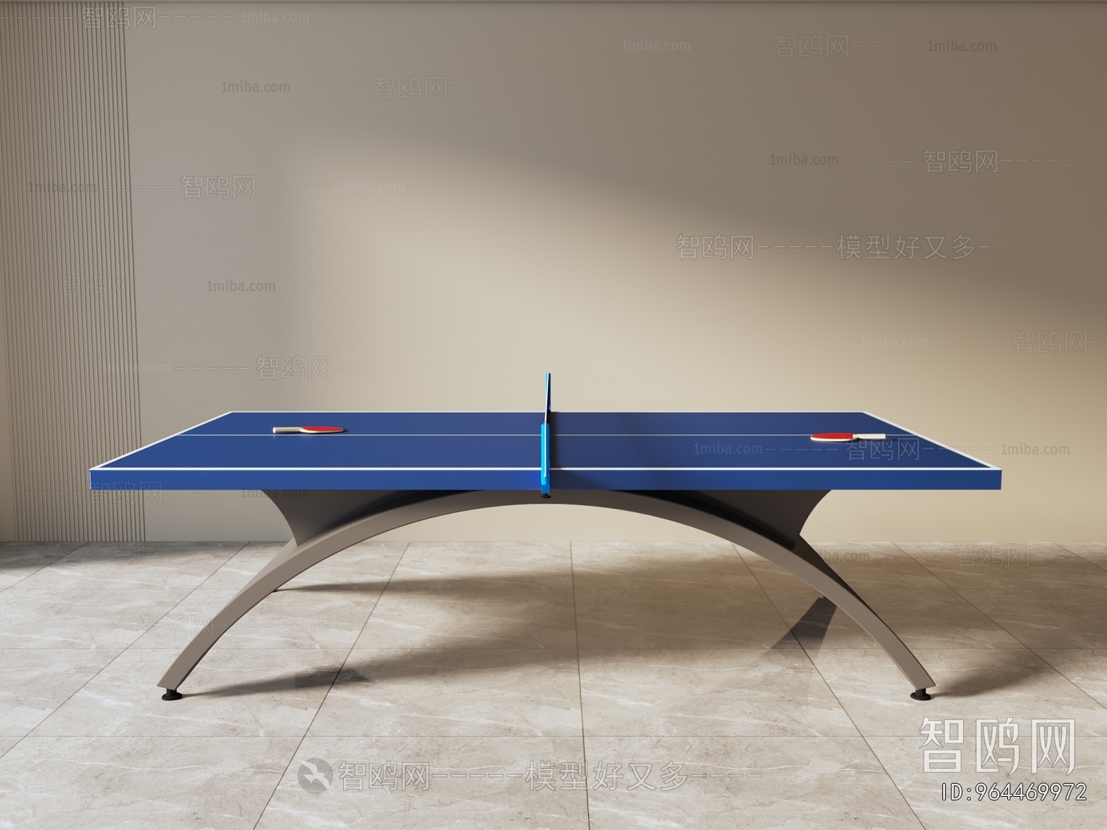 Modern Table-tennis Table