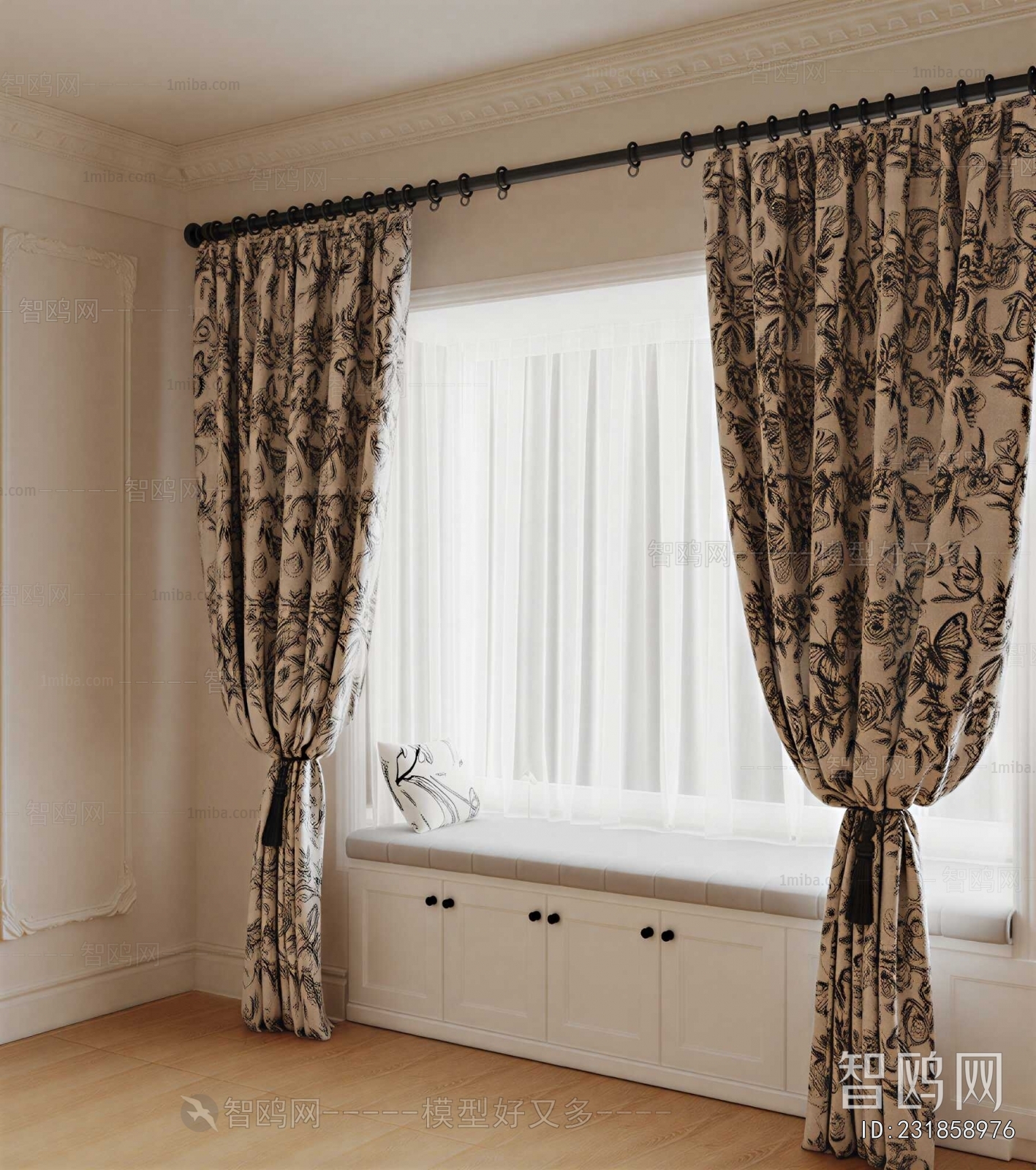 French Style The Curtain