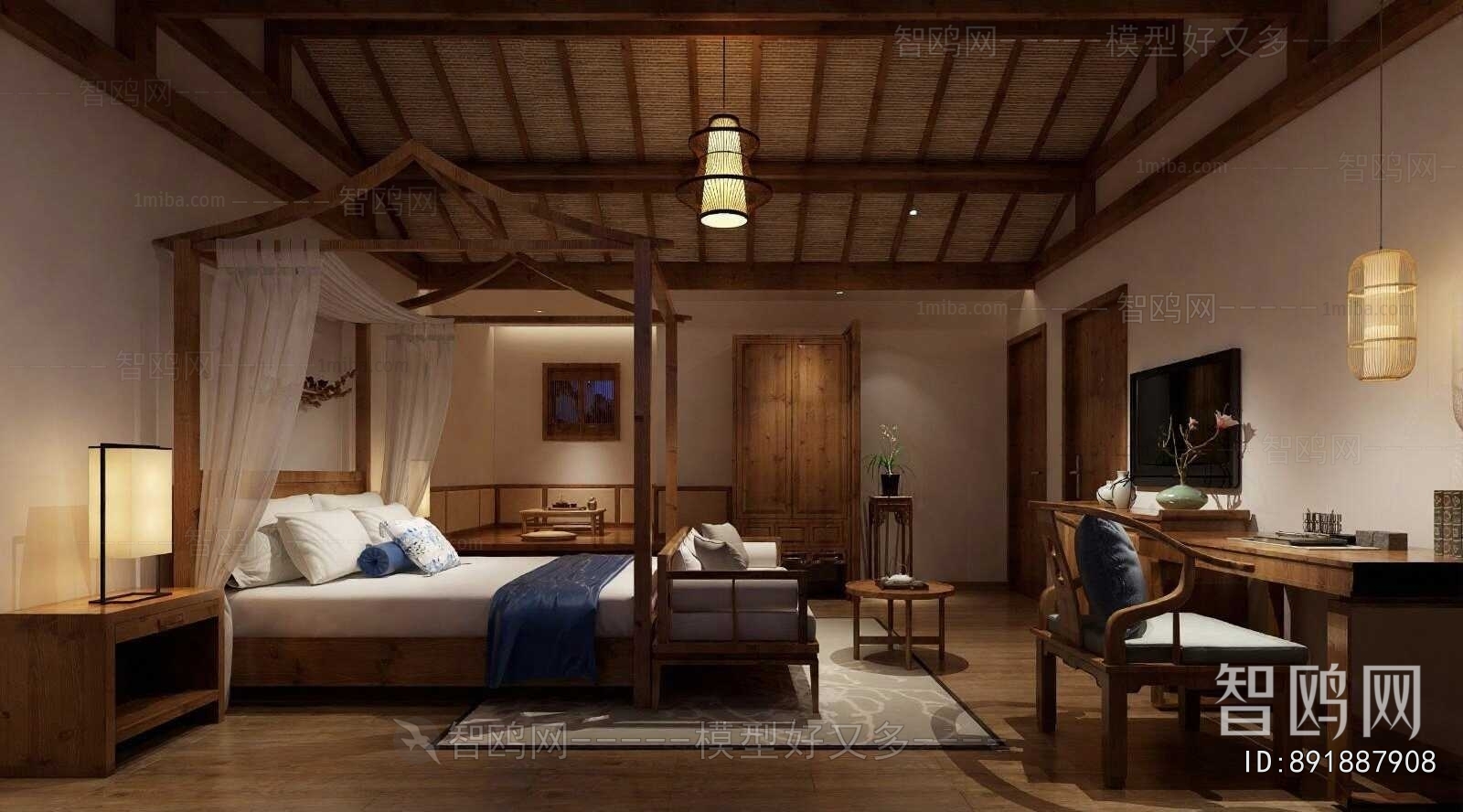 New Chinese Style Residential Hostel