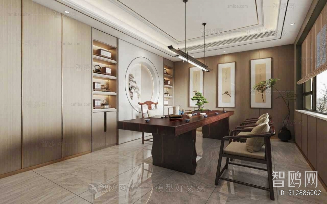 New Chinese Style Tea House