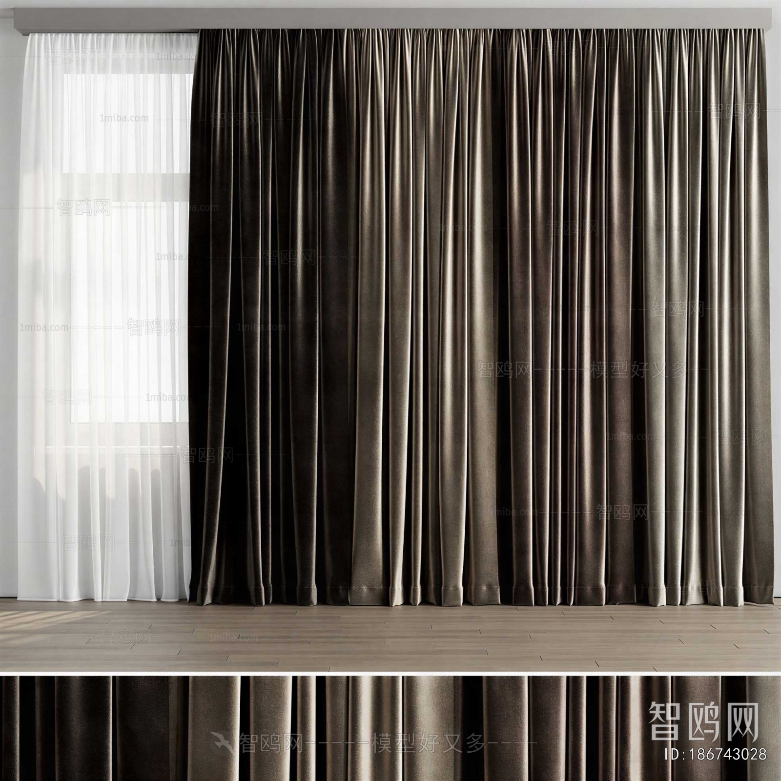Modern The Curtain
