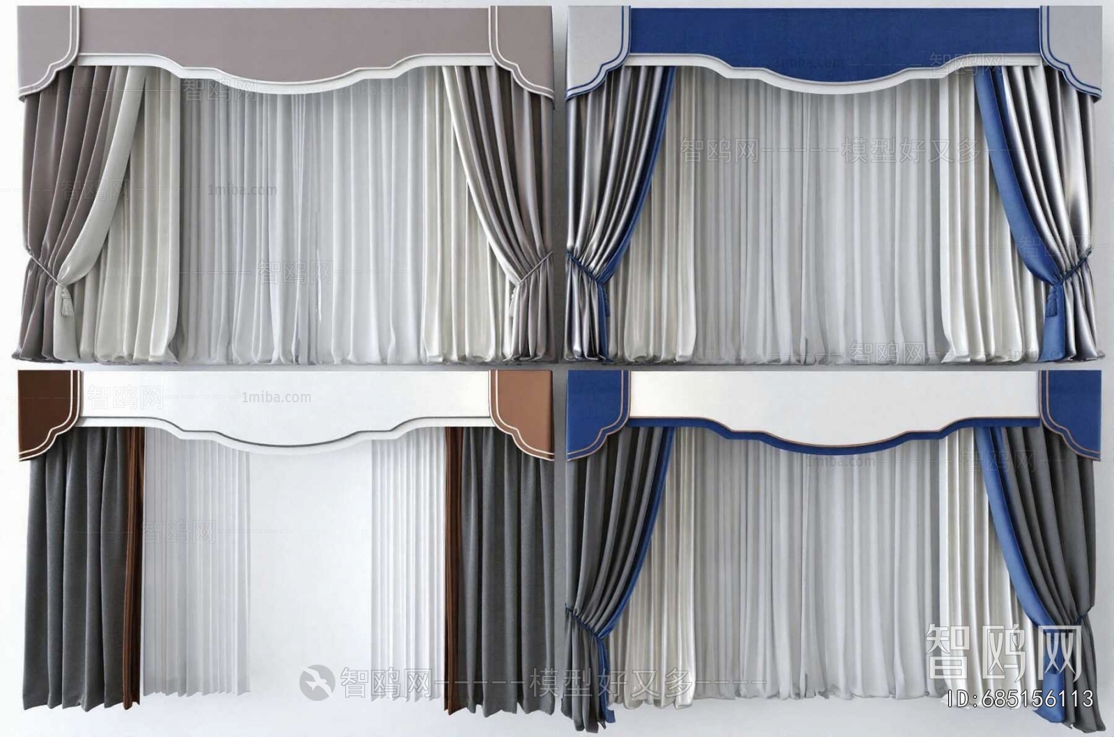 Simple European Style The Curtain