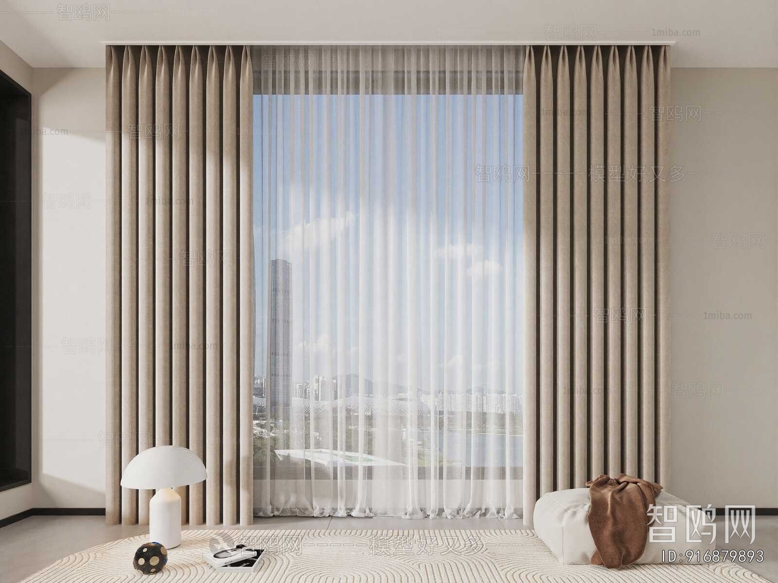 Modern The Curtain