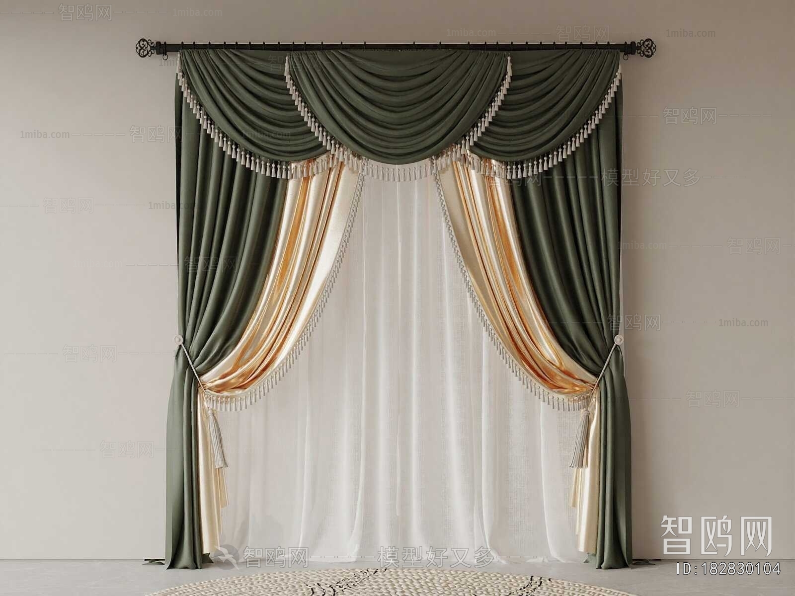 French Style The Curtain