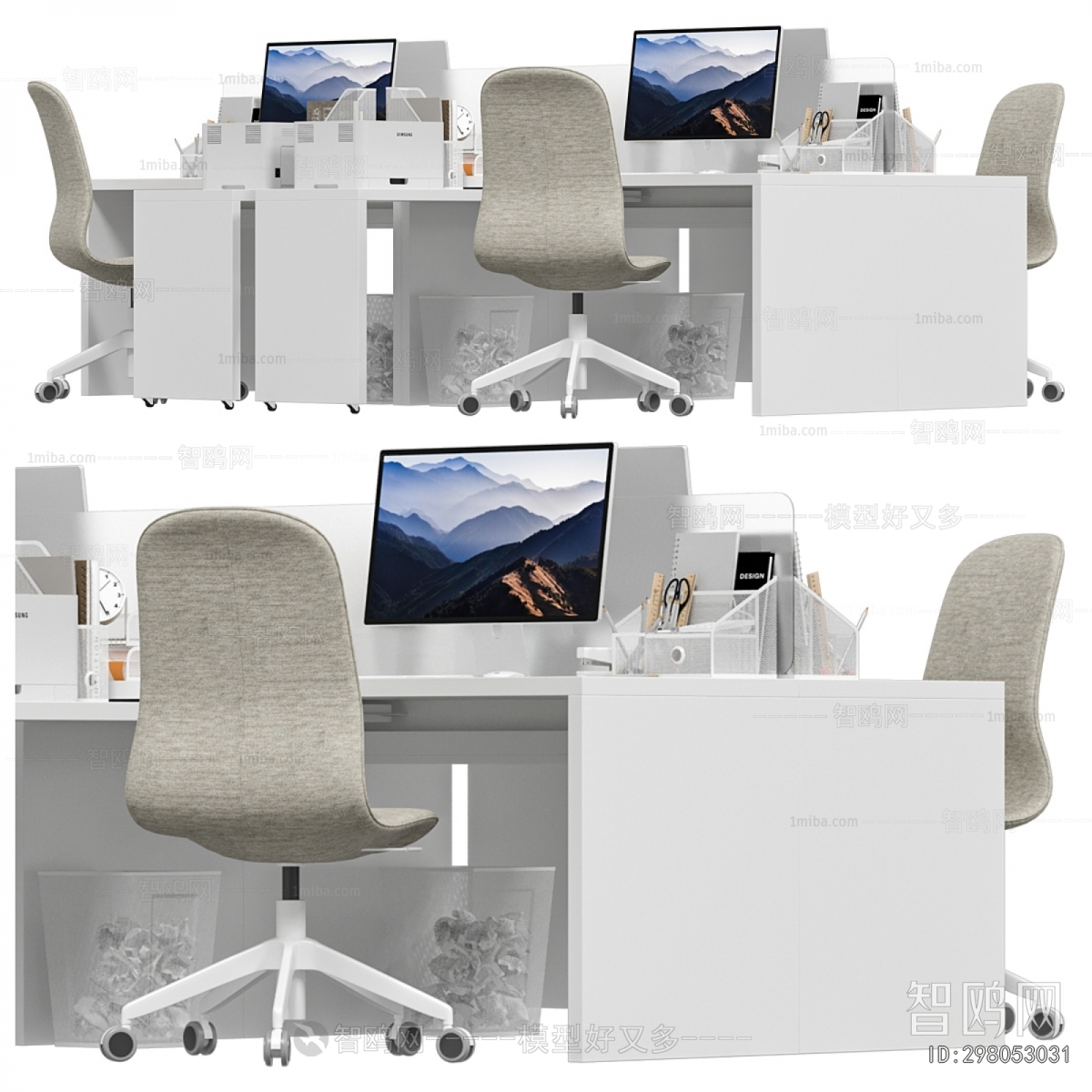 Modern Office Desk And Chair