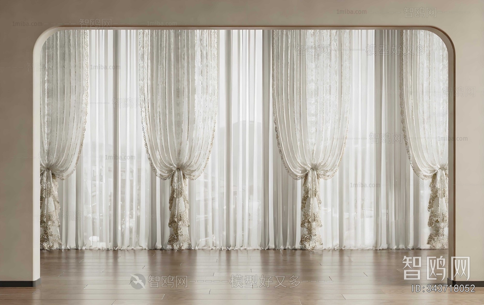 French Style The Curtain