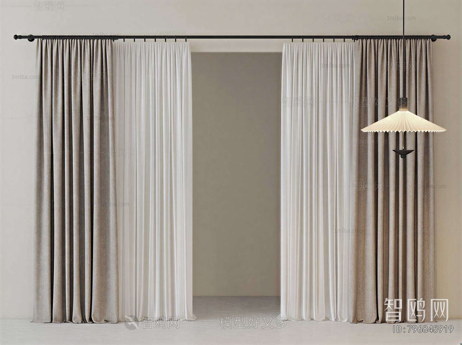 Modern The Curtain