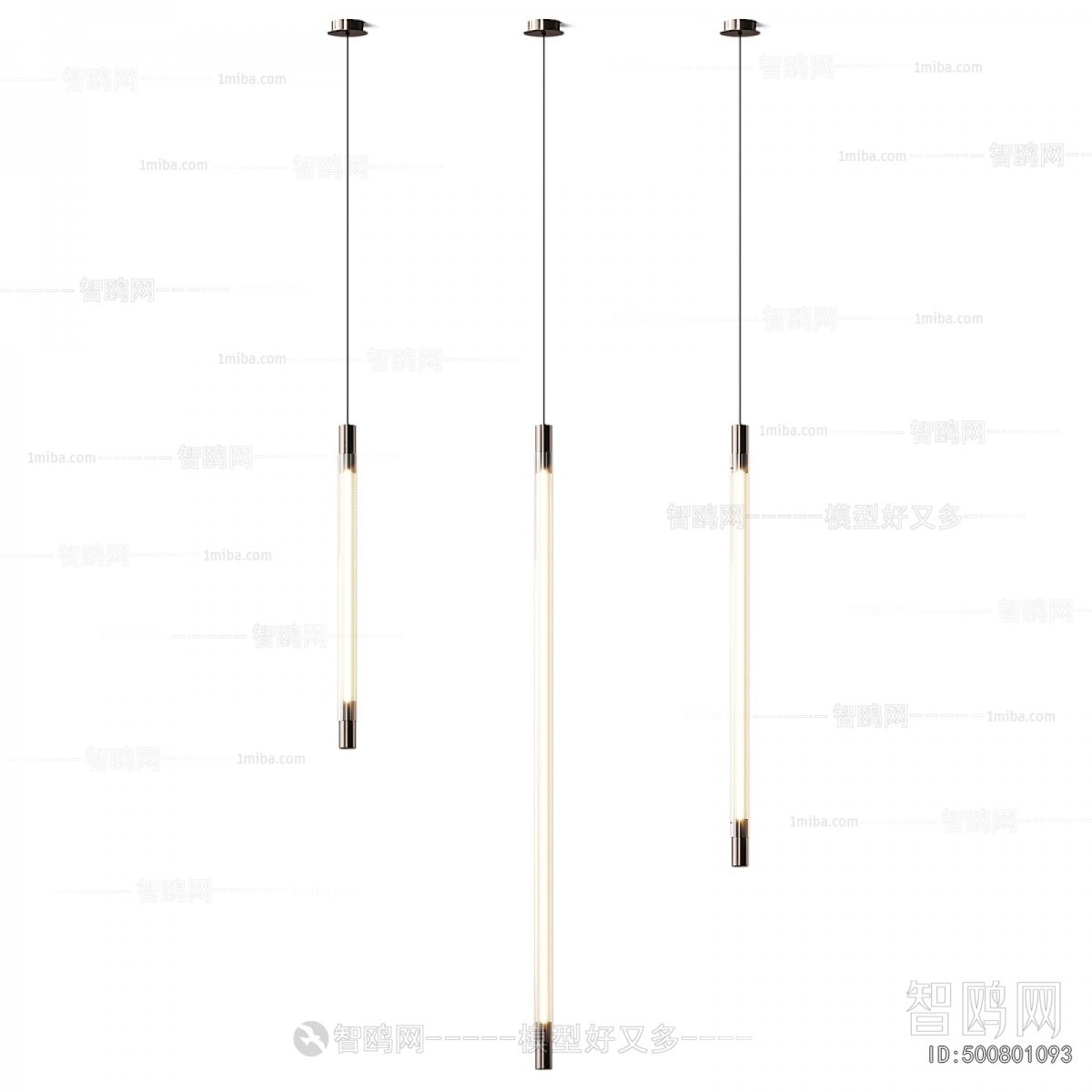 Modern Long Chandelier