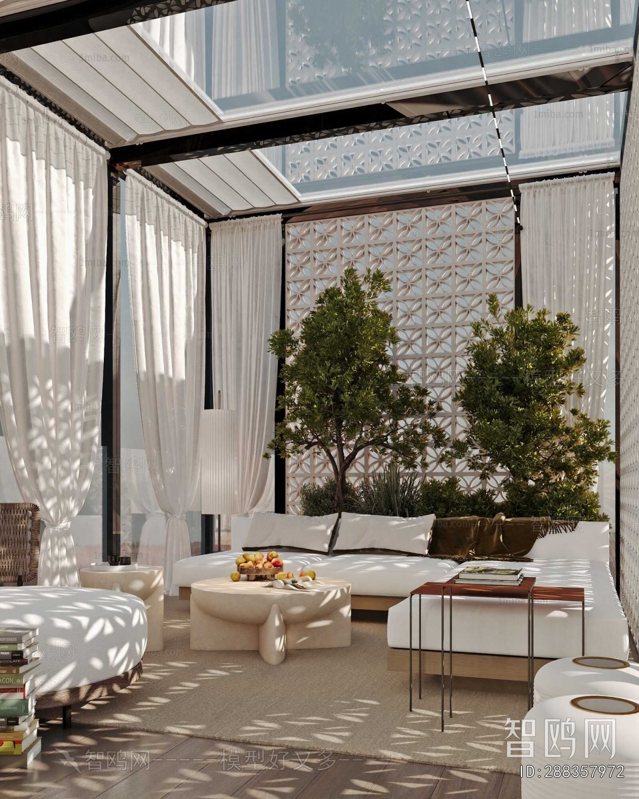 American Style Glass Sunshine Room