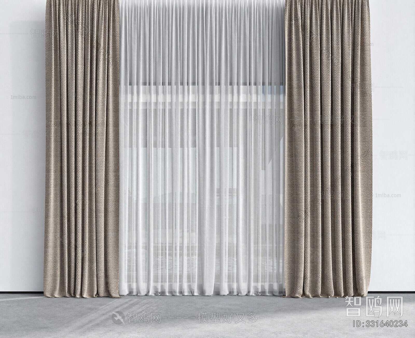 Modern The Curtain