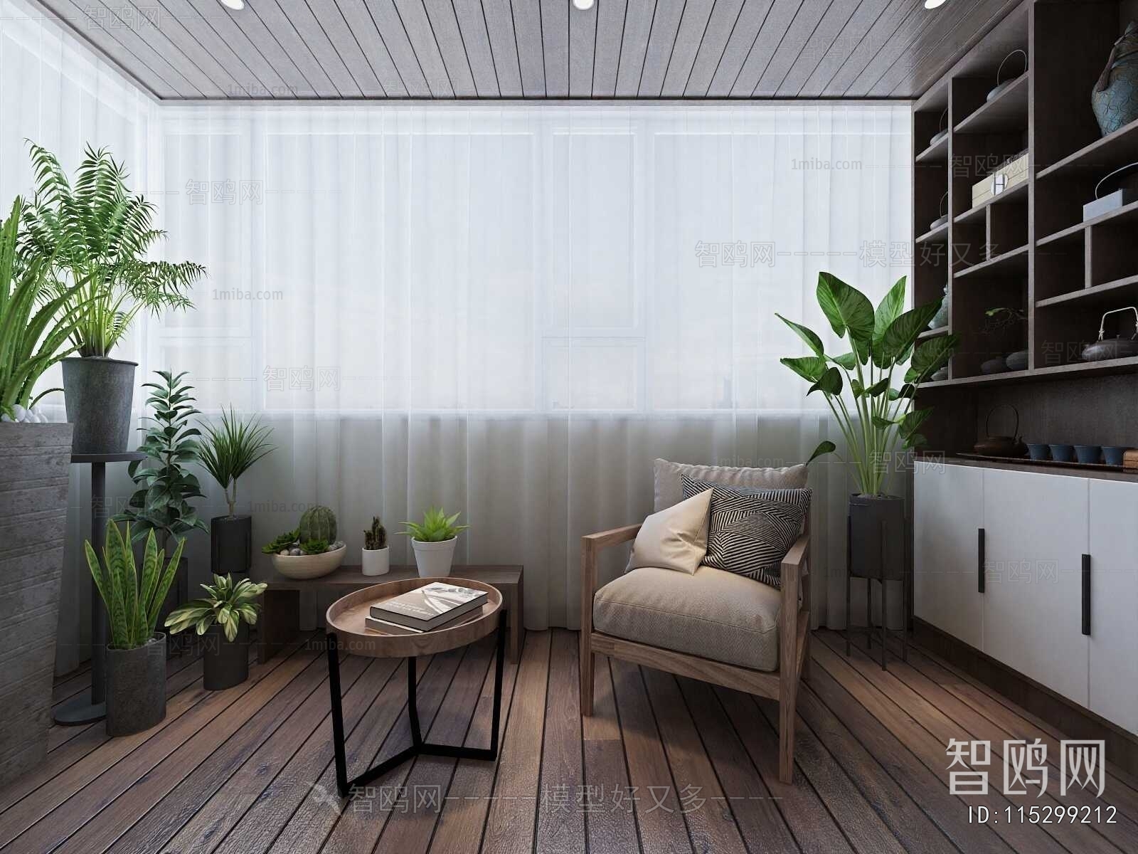 Nordic Style Leisure Balcony