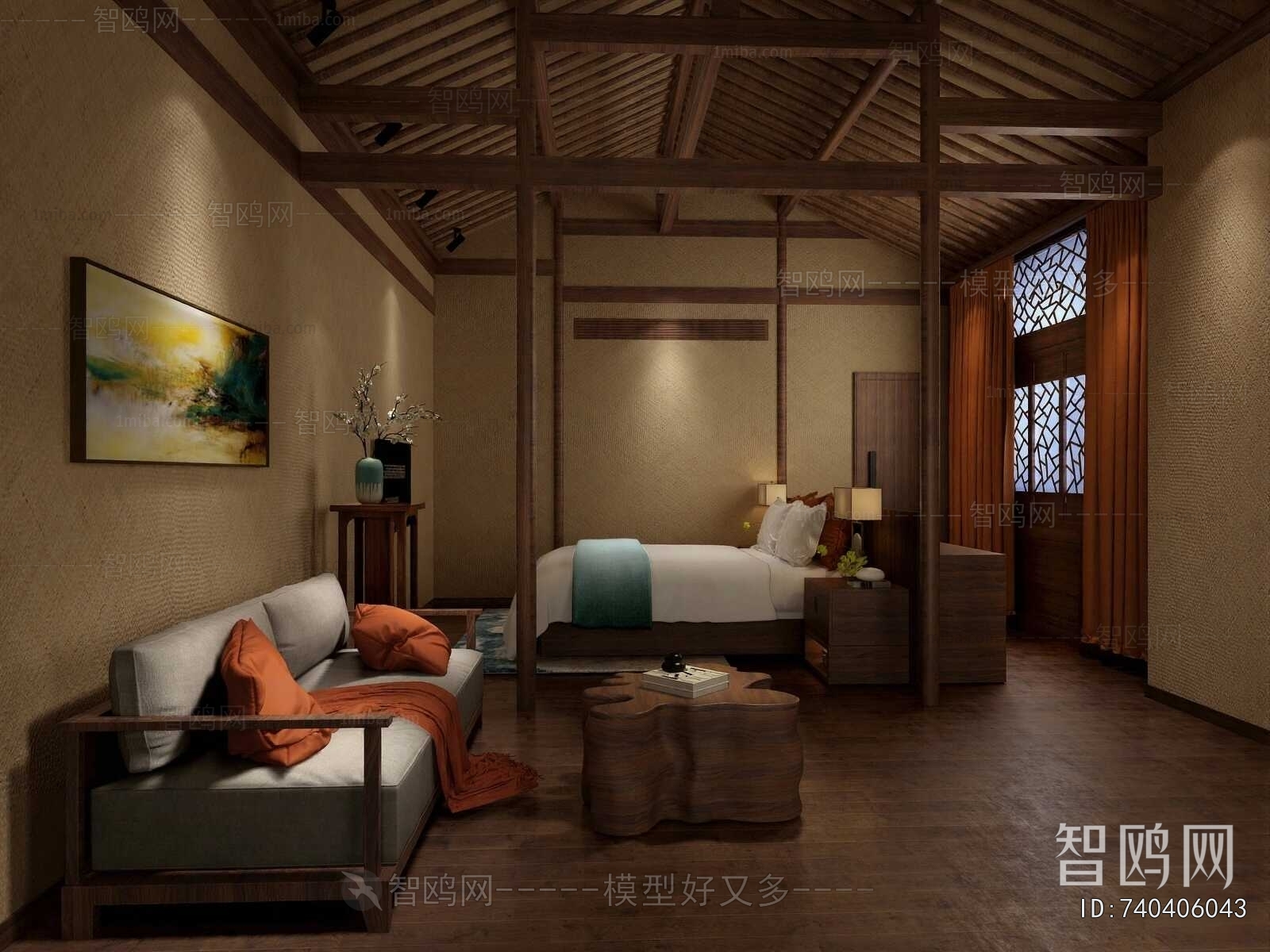 New Chinese Style Residential Hostel