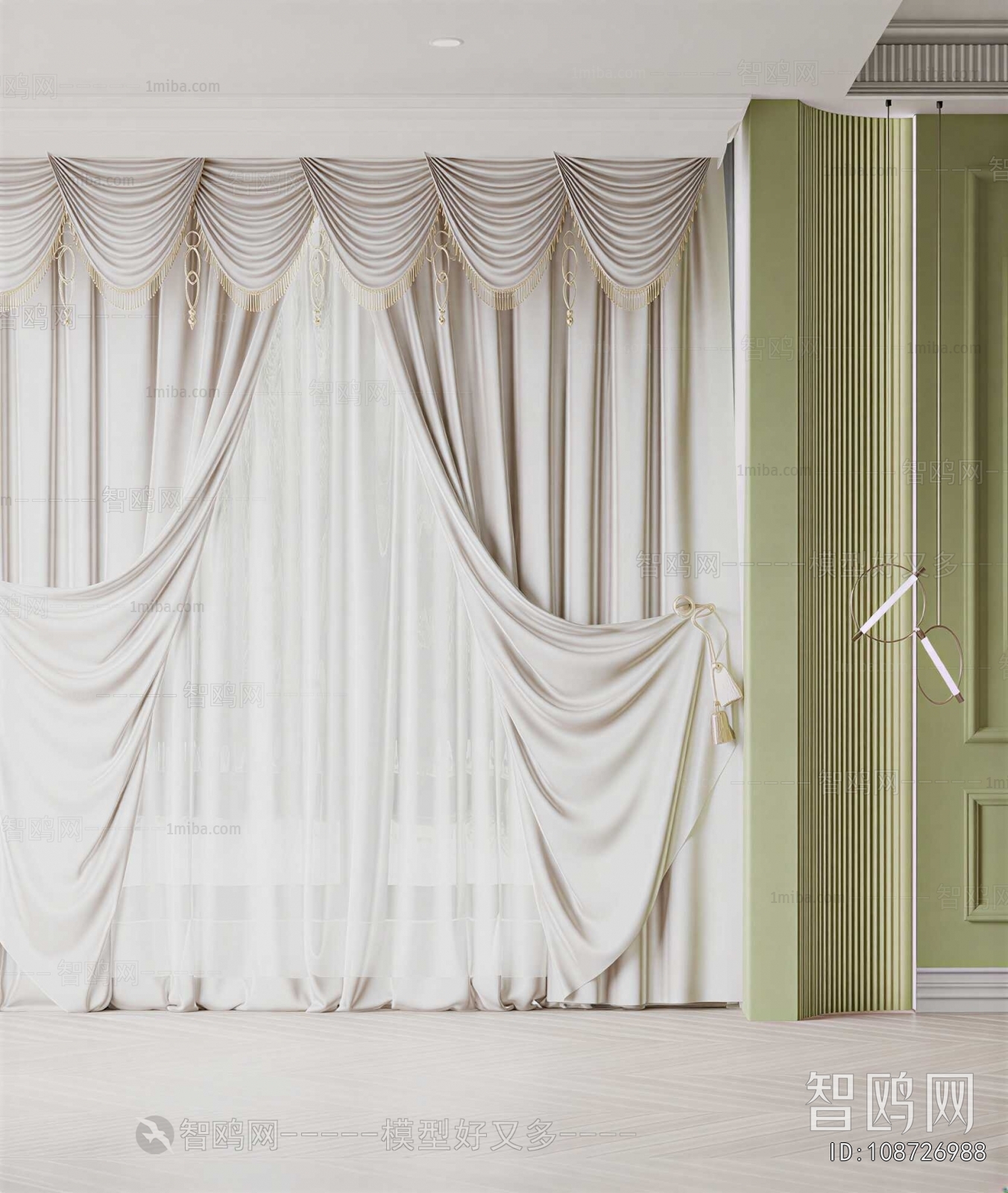 French Style The Curtain