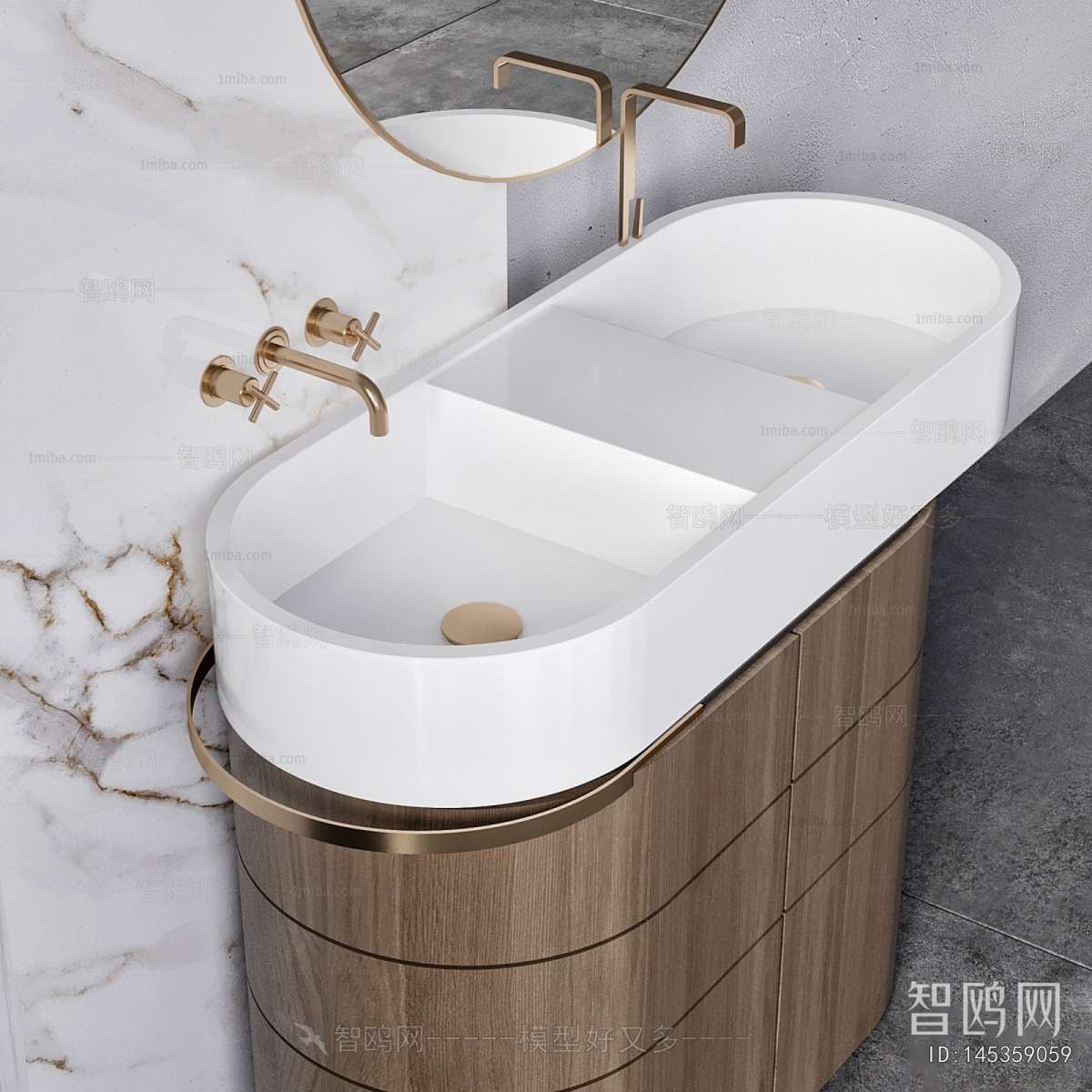 Modern Bathroom Cabinet