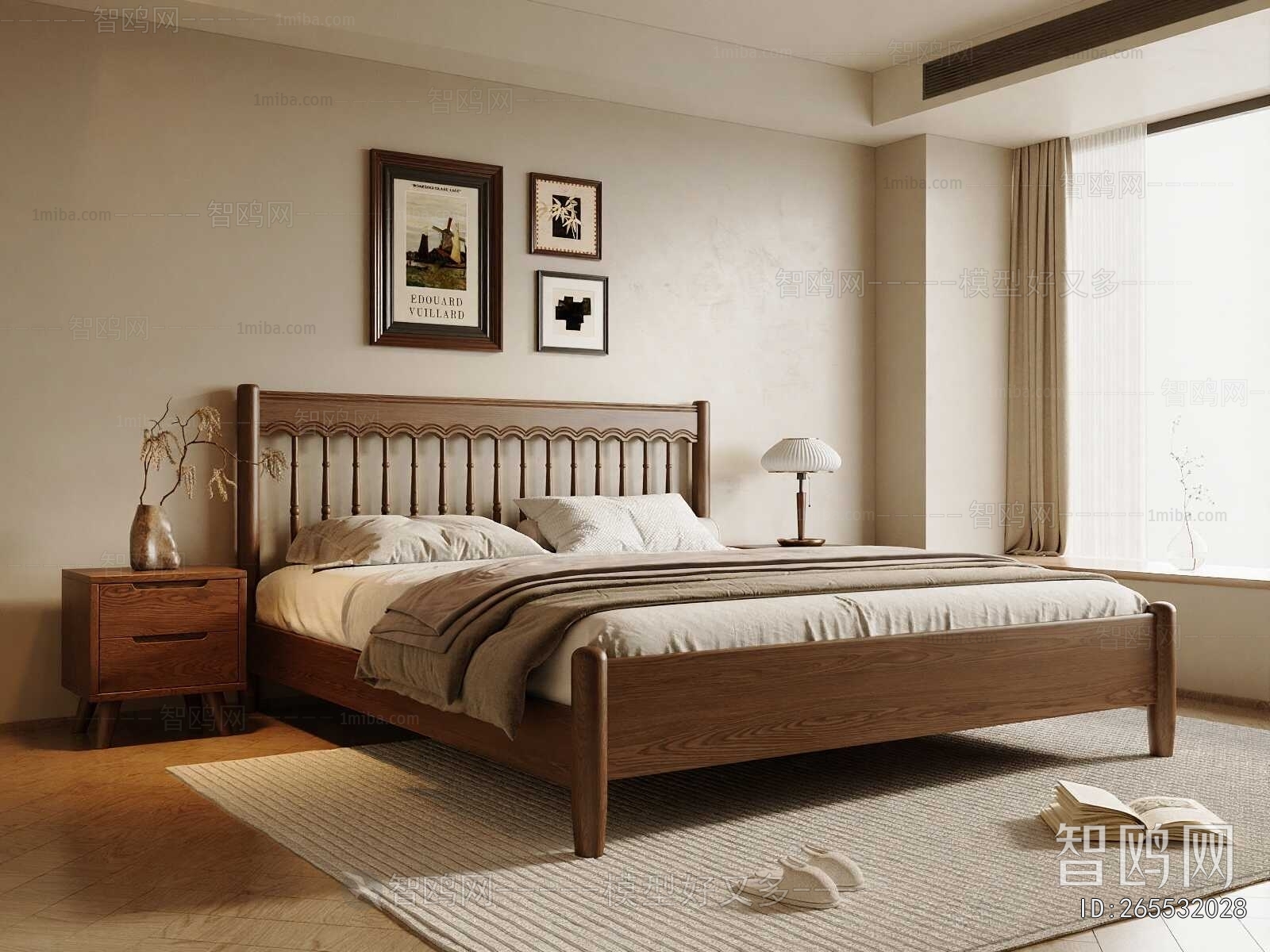 Modern Double Bed