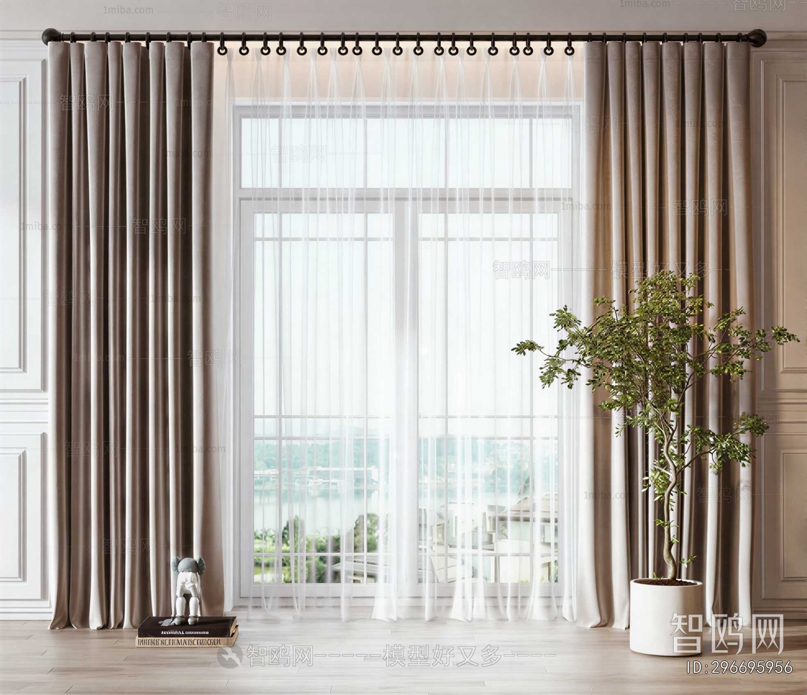 Modern The Curtain