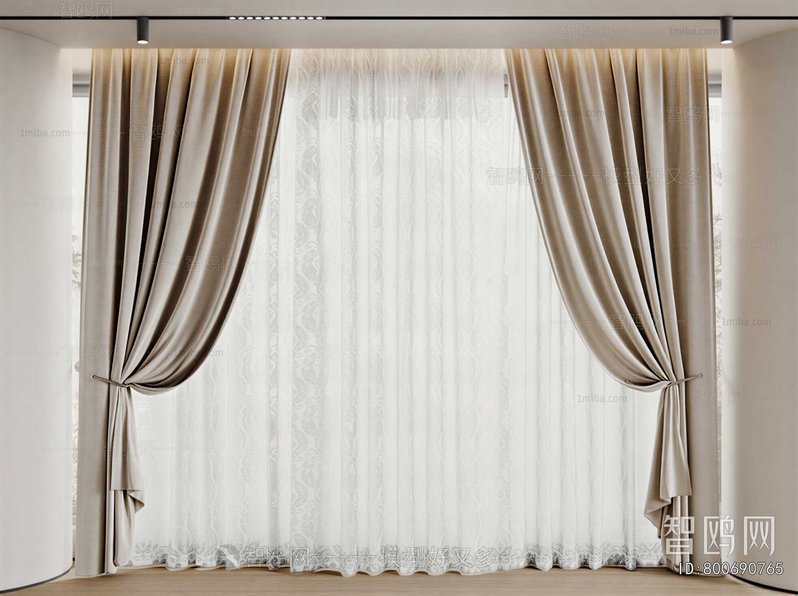 Modern The Curtain