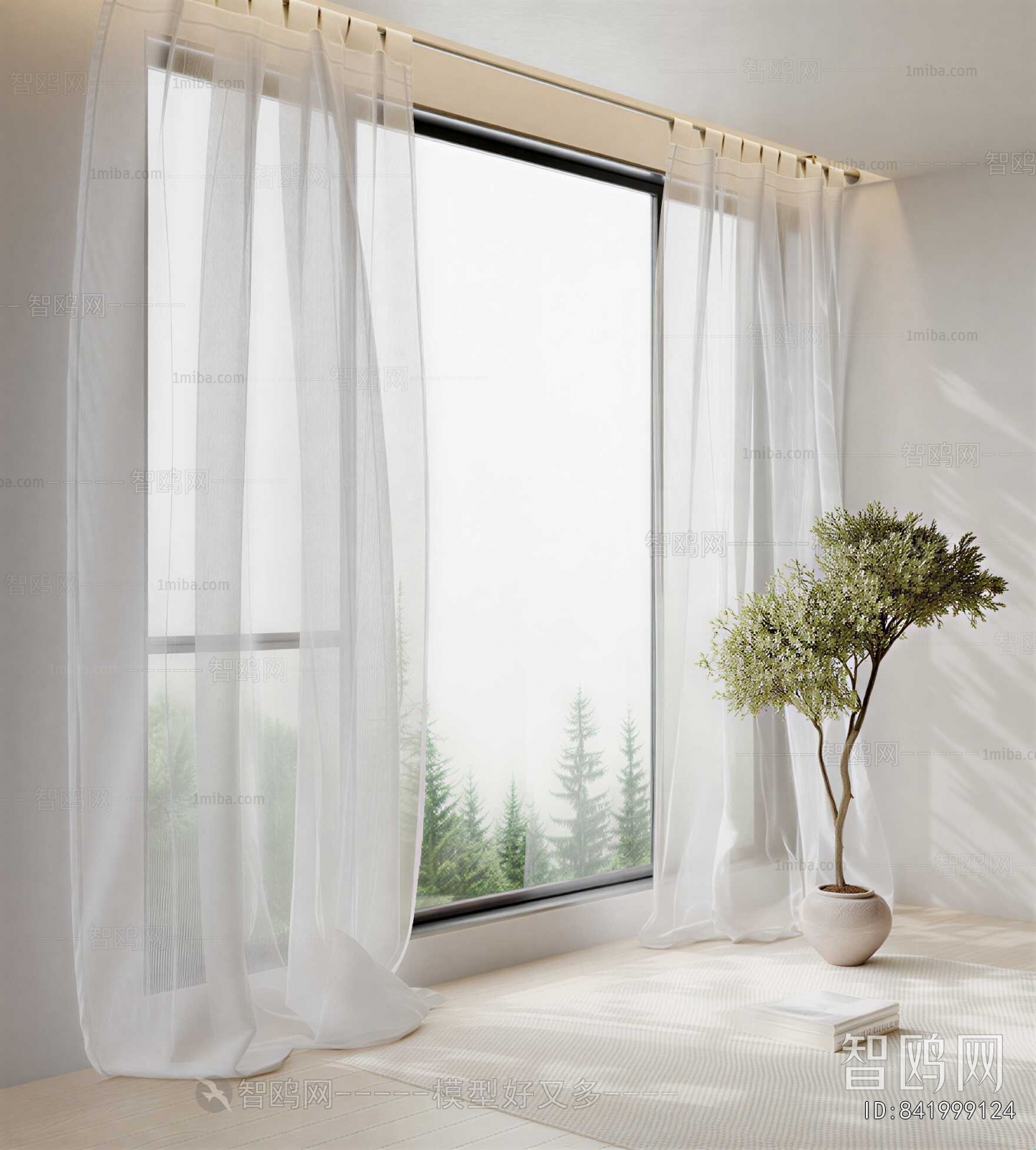 Modern The Curtain