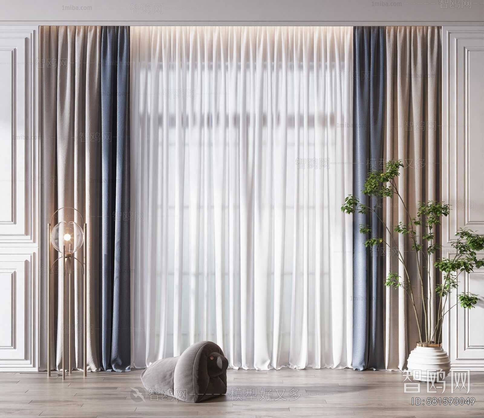 Modern The Curtain