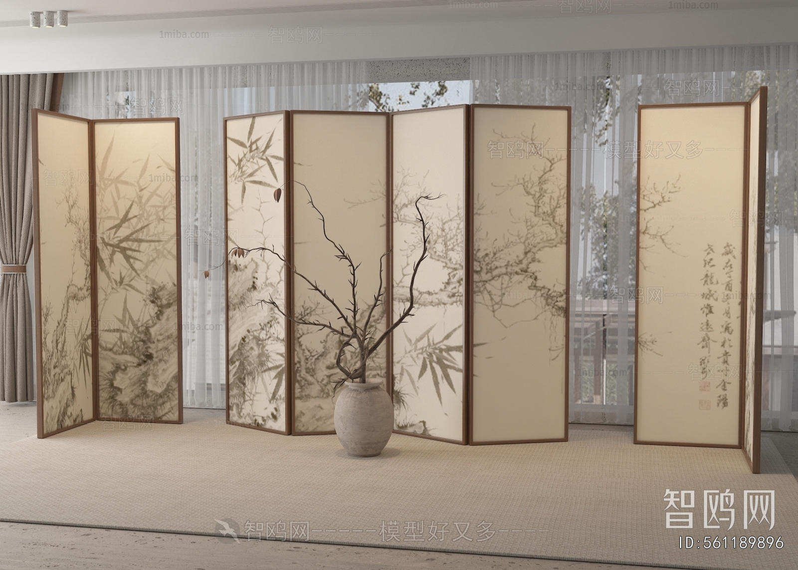 New Chinese Style Partition