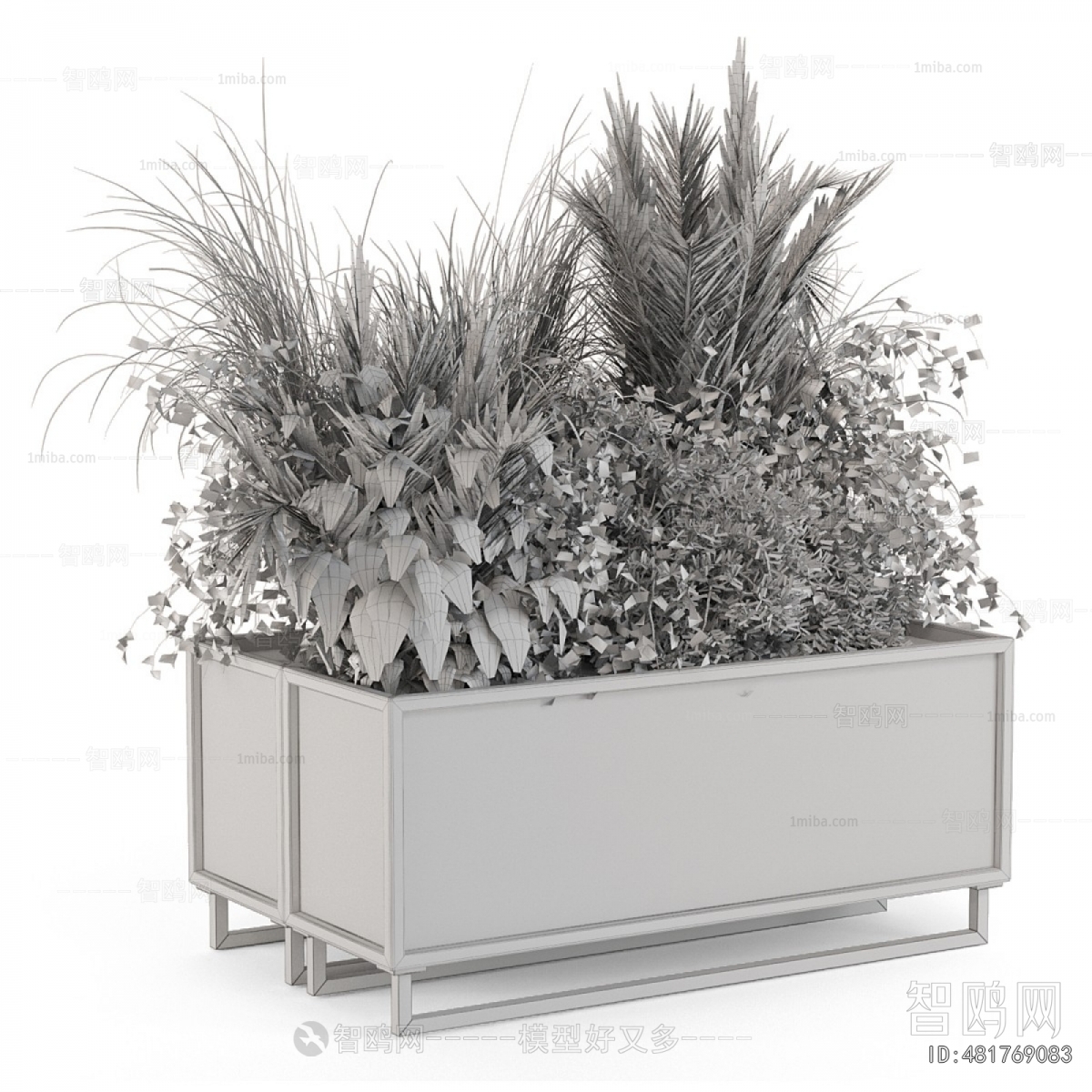Modern Flower Bed, Flower Bowl, Flower Box