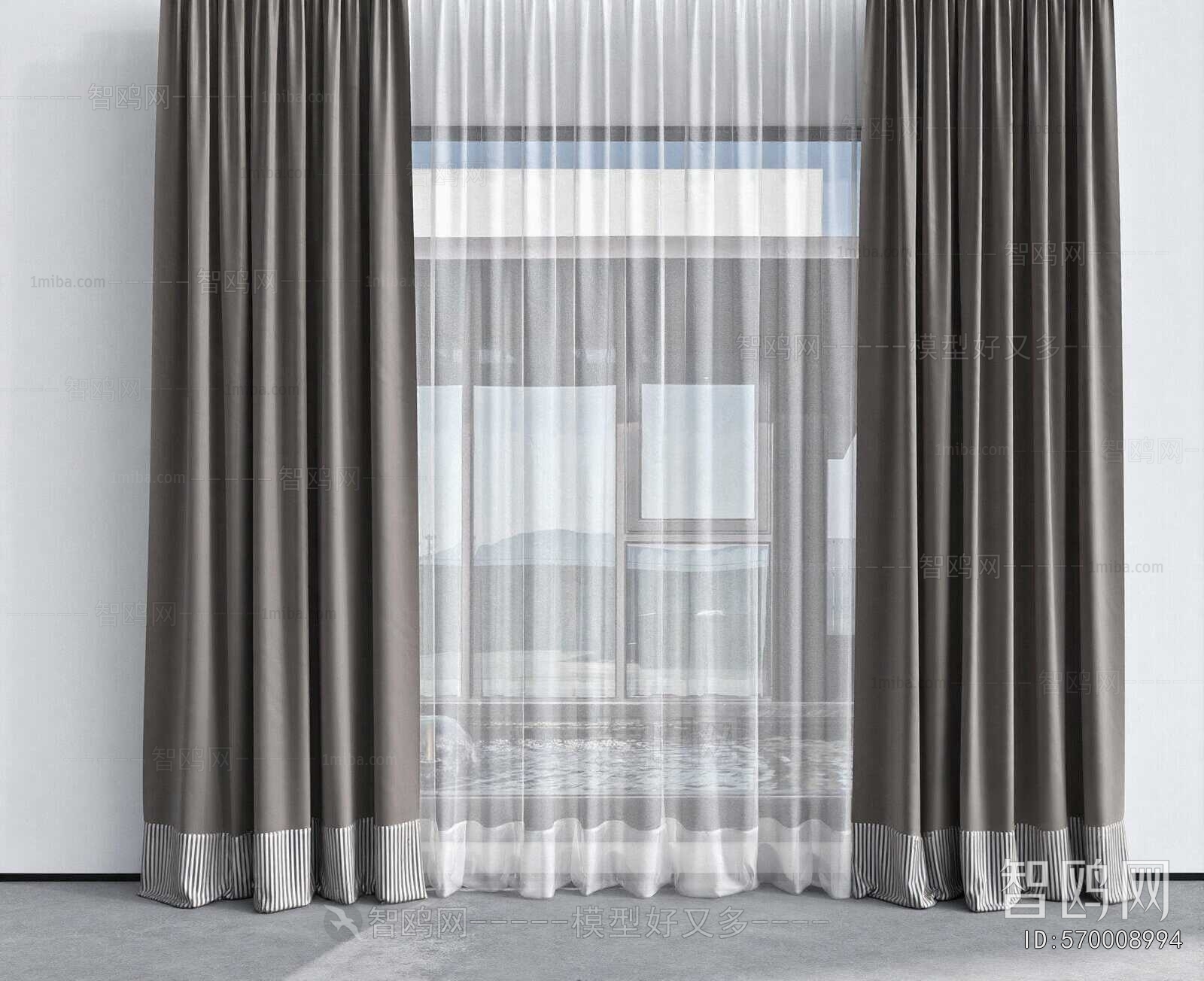 Modern The Curtain