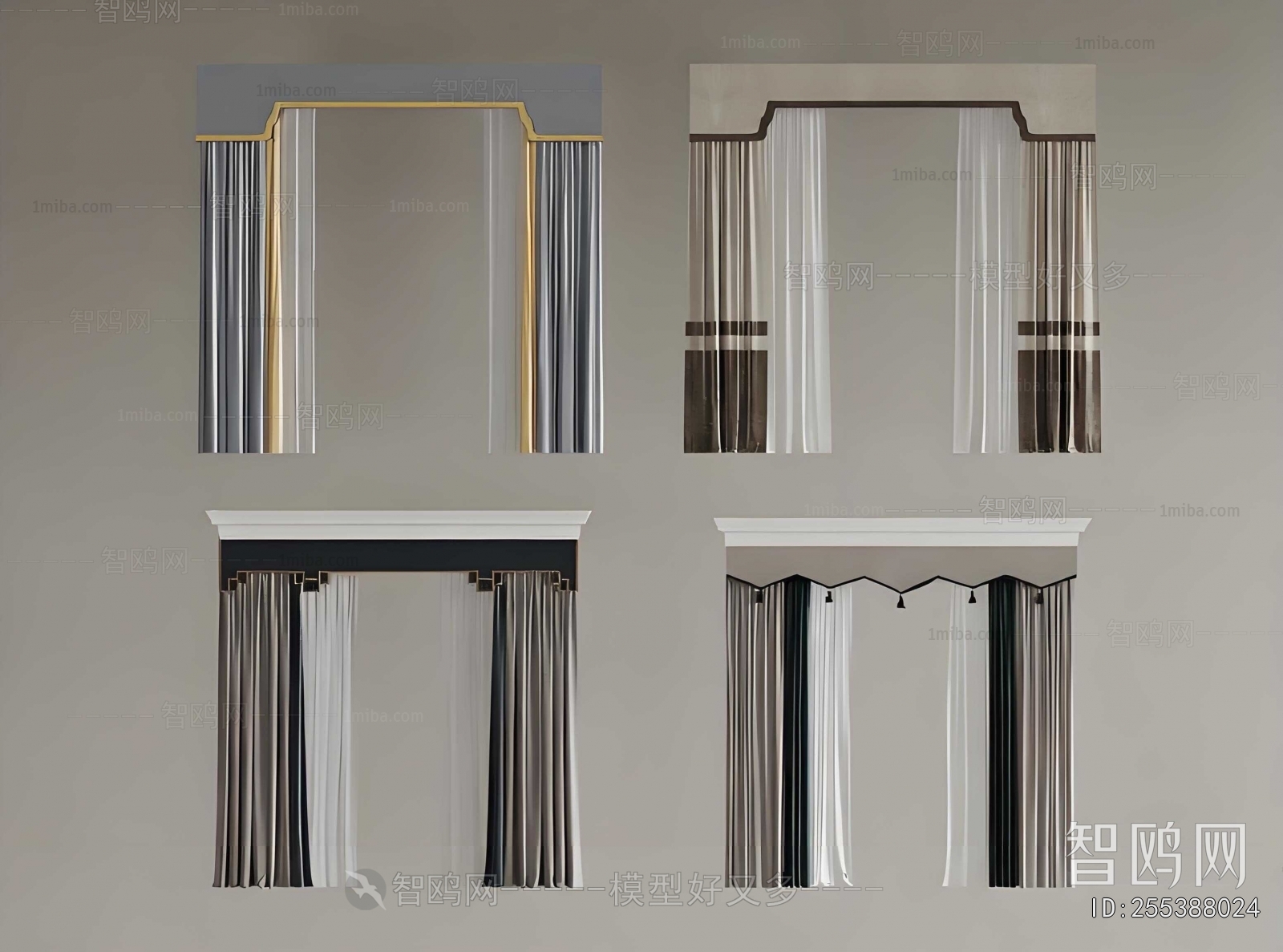 New Chinese Style The Curtain